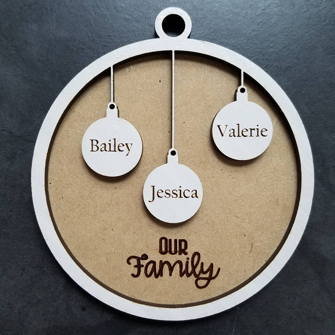 Family Ornaments Ornament